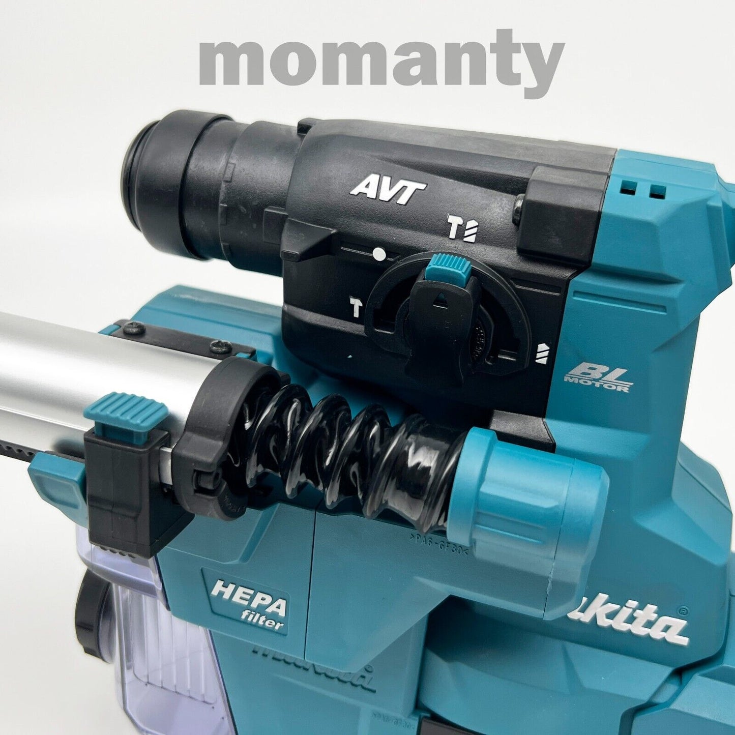 Makita HR010GZKV 20mm 40V hammer drill Tool only with Case and Dust Collection