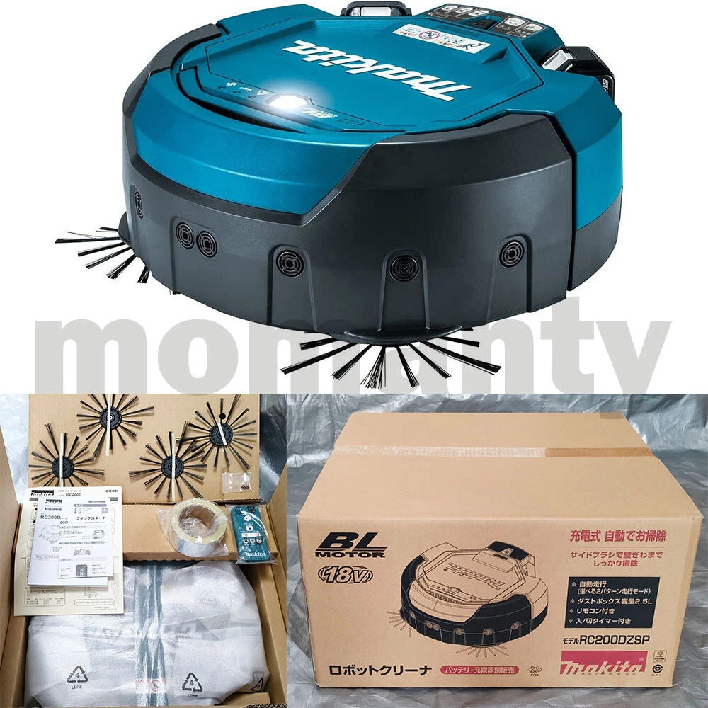 Makita Vacuum Cleaner 18V Robot Cleaner RC200DZSP Tool Only