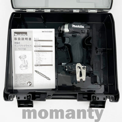 Makita TD173DZ Impact Driver TD173DZB Black 18V 1/4" Brushless Tool with Case