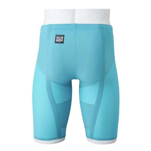 Mizuno GX-SONIC 6 CR Men's Competition Swim Wear Black x Turquoise N2MBA50293