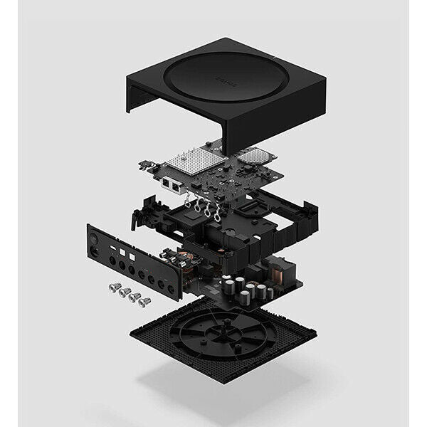 Sonos AMP Network Audio Amplifier AMPG1JP1BLK AirPlay Wi-Fi Streaming 24-bit New