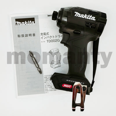 Makita TD002GZB TD002G 40Vmax XGT Impact Driver Black Tool Only