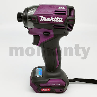 Makita TD002GZAP TD002G 40Vmax XGT Impact Driver Purple Tool Only