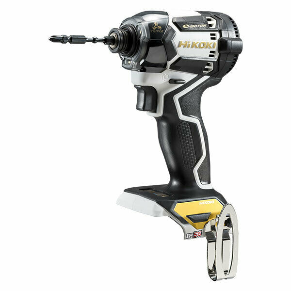 HIKOKI WH36DC(NNWG) 36V Impact Driver White Gold Tool Only with Color Plate