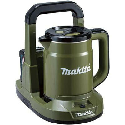 Makita KT001GZO Rechargeable Kettle 0.8 L 40Vmax Olive Tool Only