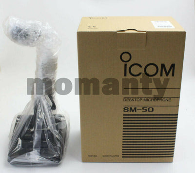 ICOM SM-50 Dynamic Desktop Microphone New In the Box