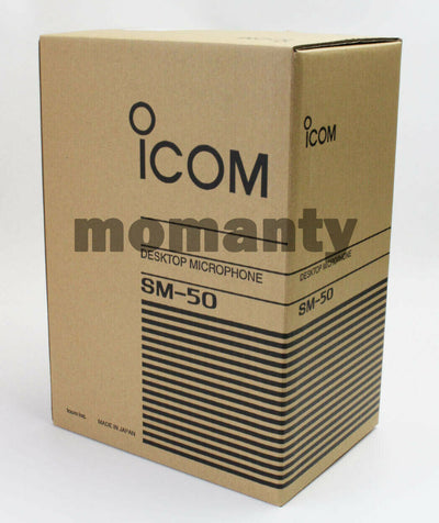 ICOM SM-50 Dynamic Desktop Microphone New In the Box