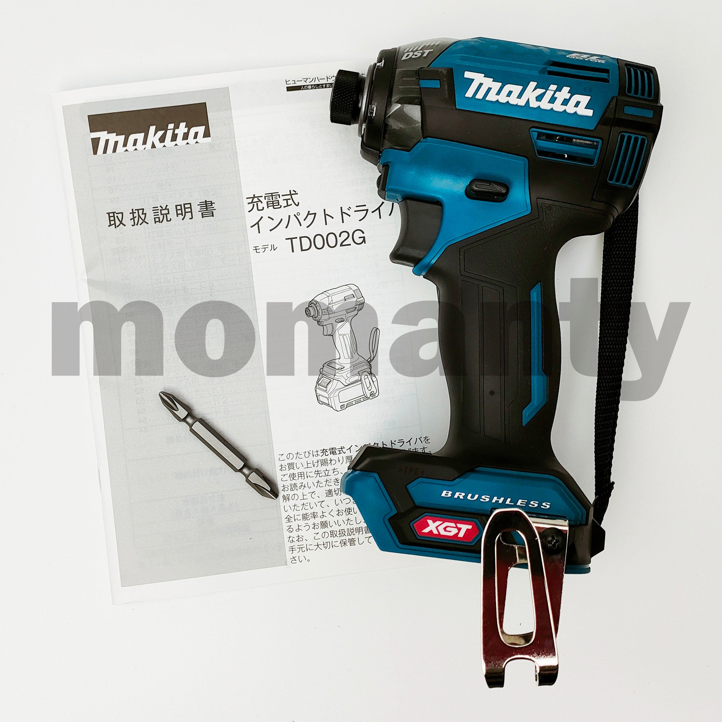 Makita TD002GZ TD002G 40Vmax XGT Impact Driver Blue Tool