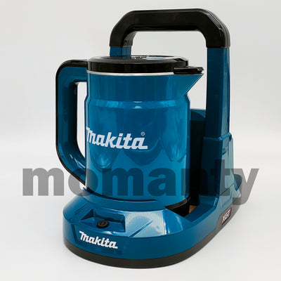 Makita KT001GZ Rechargeable Kettle 0.8 L 40Vmax Blue Tool Only