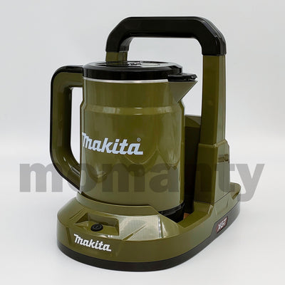 Makita KT001GZO Rechargeable Kettle 0.8 L 40Vmax Olive Tool Only