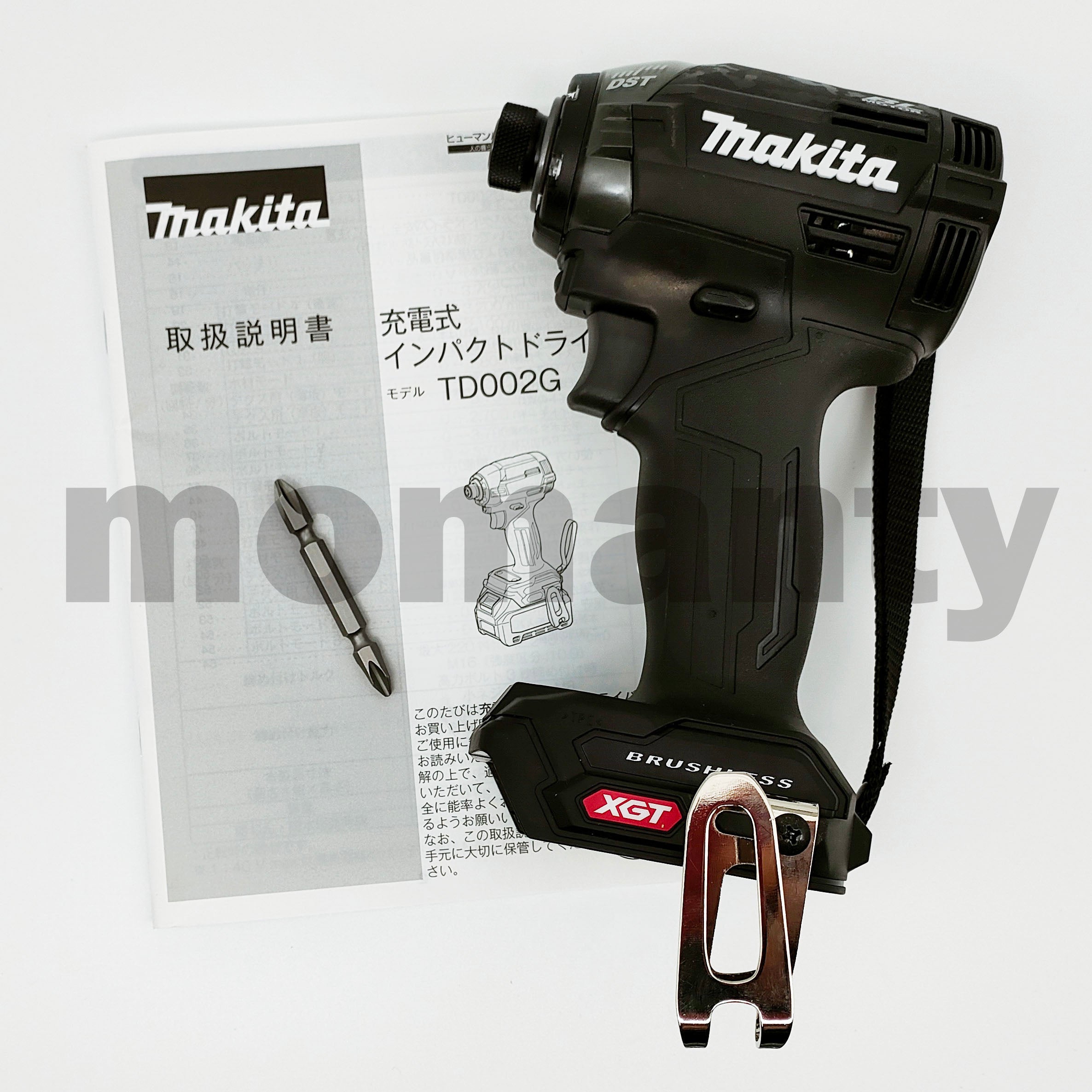 Makita TD002GZB TD002G 40Vmax XGT Impact Driver Black Tool Only
